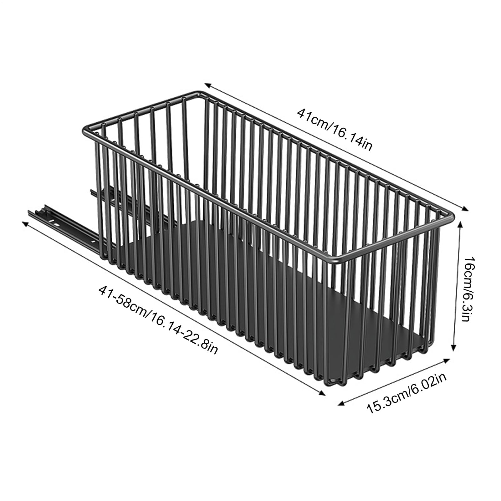 nizadores Extraíbles para Hogarnizador Extraíble De Cajones Para Gabinetes - Estante Y Cesta De Almacenamiento Para Despensa Armario Baño Cocina Appartamento Restaurante Solución De nizaci