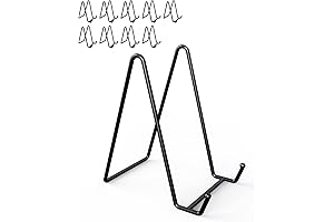 Elegant 10 Pack Plate Holders by Lzerking: Showcase Your Precious Plates