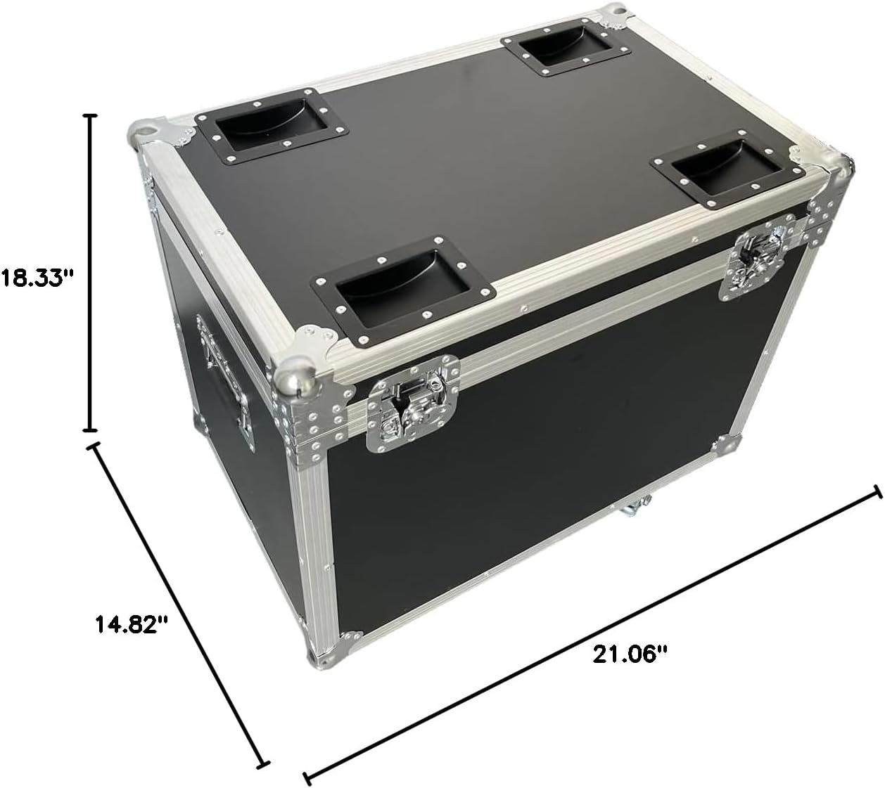 1Pack Led 19X15W Beam Zoom Wash Moving Head Stage Lightcase,DMX Dj Bar Effect Machines for Party Wedding Christmas No Light(No Light)