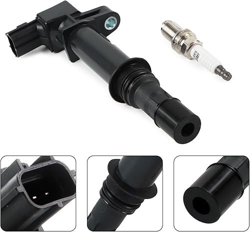 Miniatura 3 de HAYIAUTO Paquete de 8 bobinas de encendido UF270 y bujías de iridio 7092 compatibles con Do-dge Ram 1500DakotaDurango, para Je-ep Grand