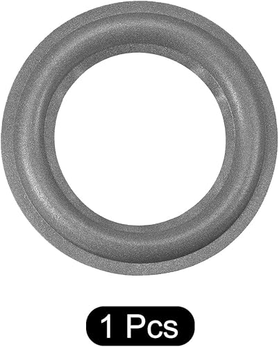 Miniatura 5 de Anillos envolventes con borde de espuma para altavoces, anillos de subwoofer perforados de goma, piezas de repuesto [para reparación o decoración de