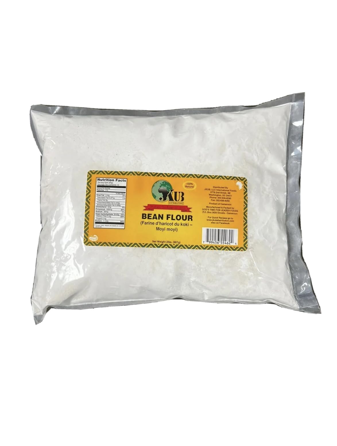 SHADAI GROUP LLC Jkub: Bean Flour 2lbs