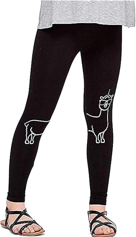 Justice Girls' Pattern Print Leggings 