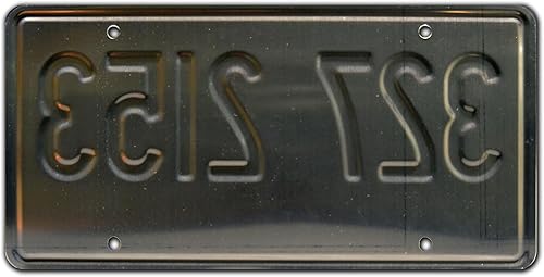 Miniatura 2 de Placa de matrícula con sello de metal para máquinas de celebridad Breaking Bad Heisenberg Volvo 240 327 y 2153