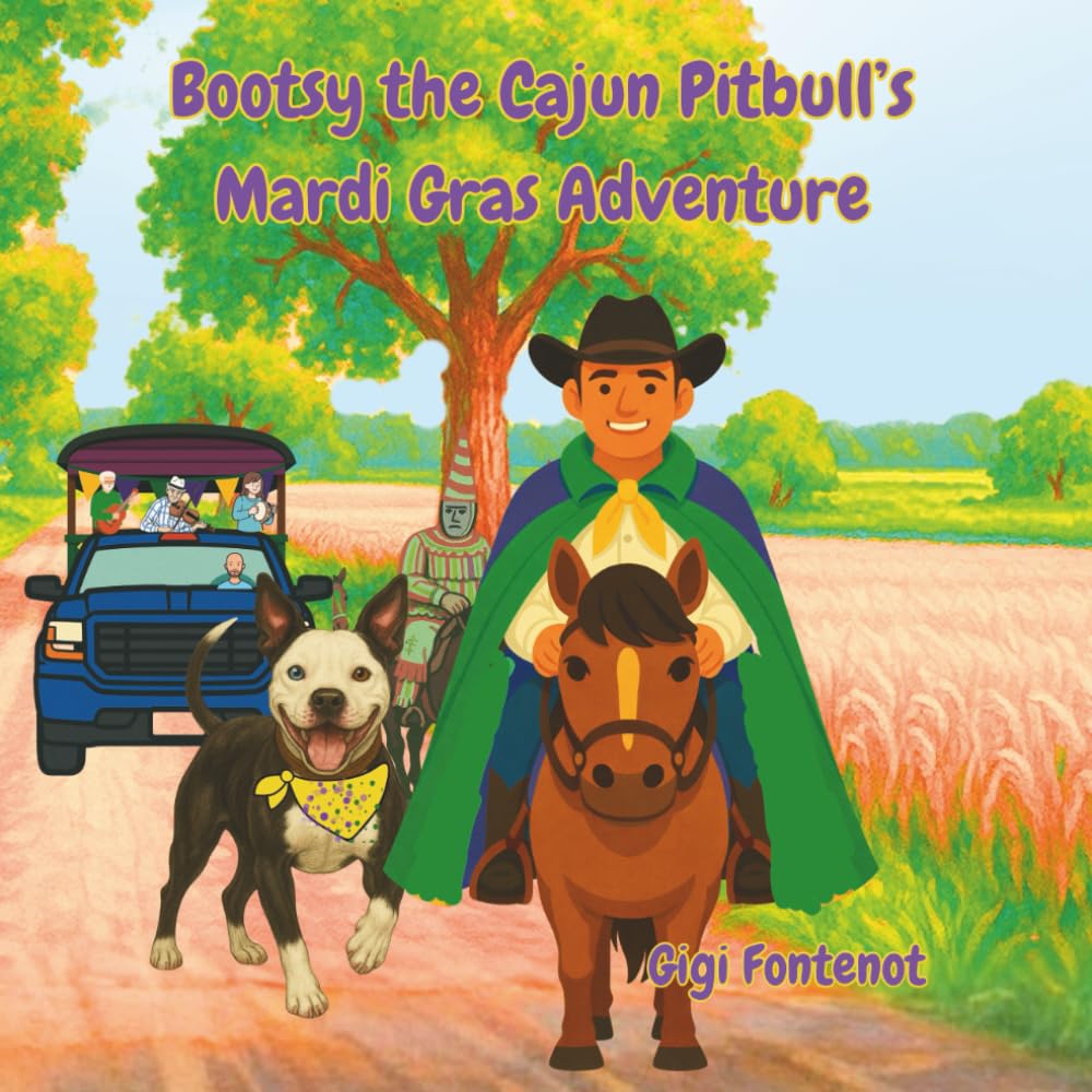 Bootsy the Cajun Pitbull's Mardi Gras Adventure: A Bootsy the Cajun Pitbull Adventure (The Adventures of Bootsy A Cajun Pitbull)