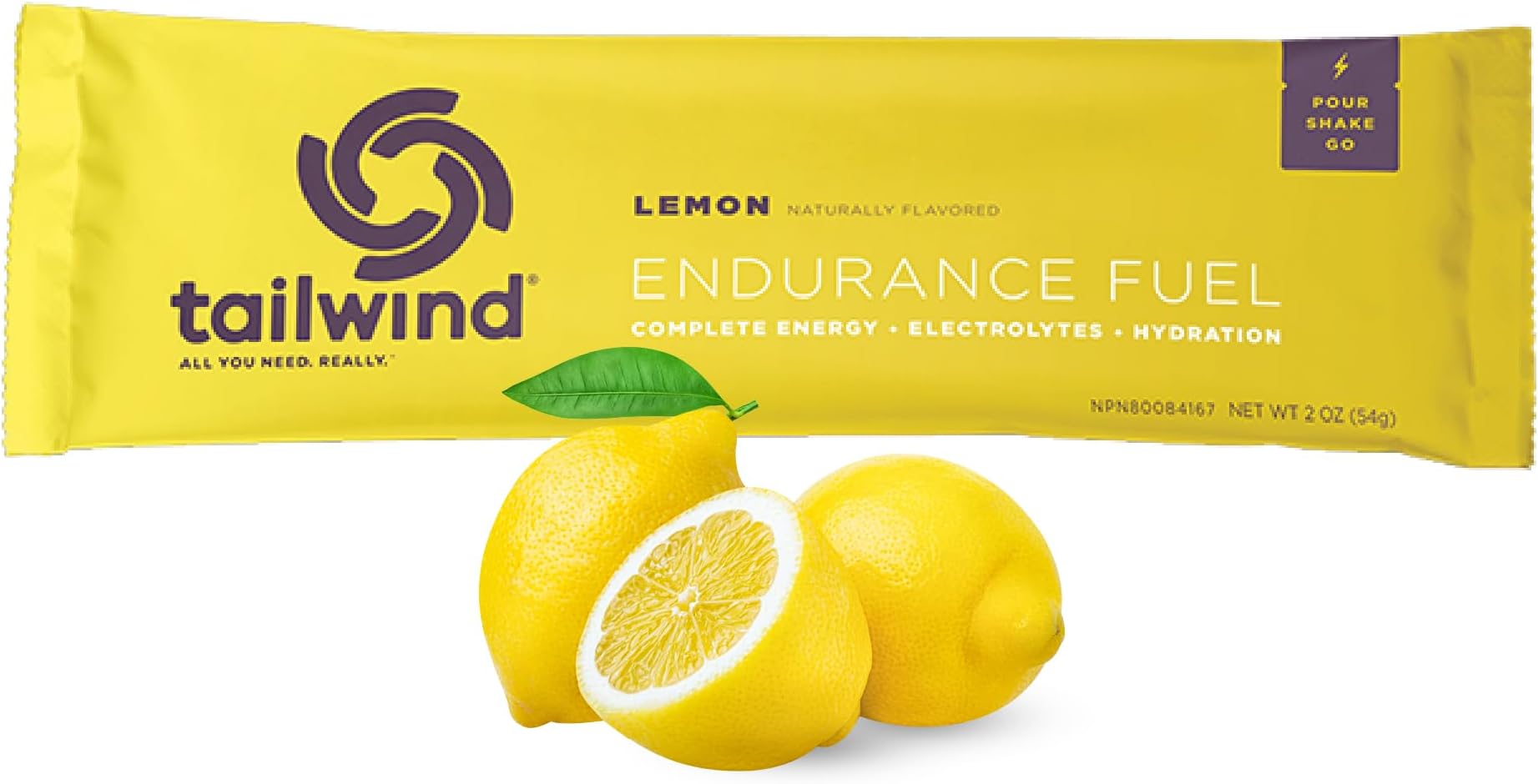 Tailwind Nutrition Lemon Stick Packs by Tailwind Nutrition
