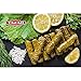 Tazah Dolmas Stuffed Grape Leaves 14.1oz Turkish Stuffed Leaves Vegetarian Ready to Eat Easy Open Can 400g