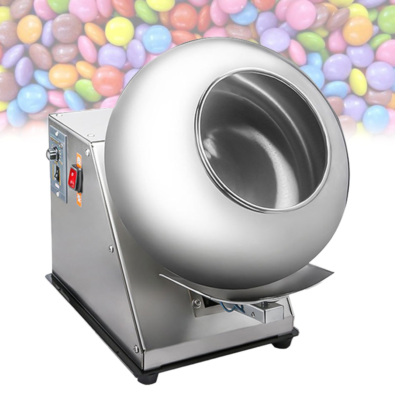 Beschichtungsmaschine für Zuckerperlen, kleine gewerbliche Mini-Schokoladenüberziehmaschine, für die Pharma- und Lebensmittelindustrie