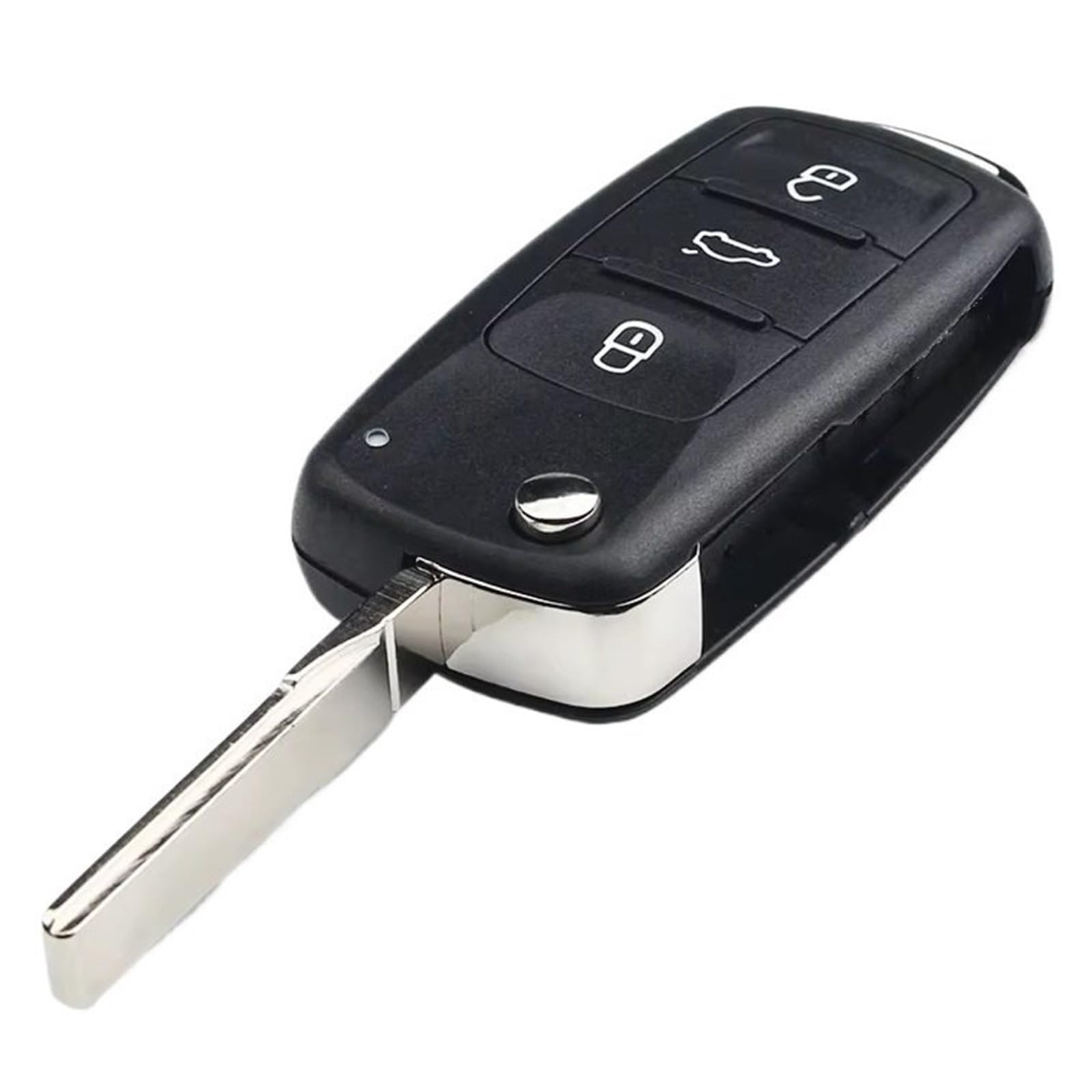 Compatible Con Ford Para Golf 6 2008-2015 Para Jetta 2012-2016 1 Uds Carcasa Plegable Llave Remota De 4 Botones OEM: 5K0837202AD