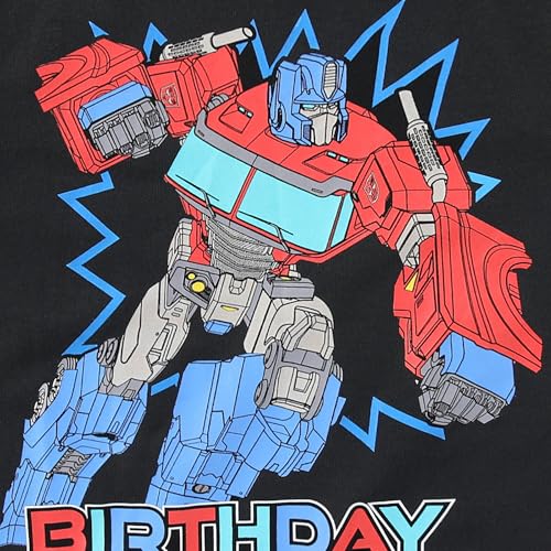 T-shirt Transformers Optimus Prime grand enfant pour anniversaire