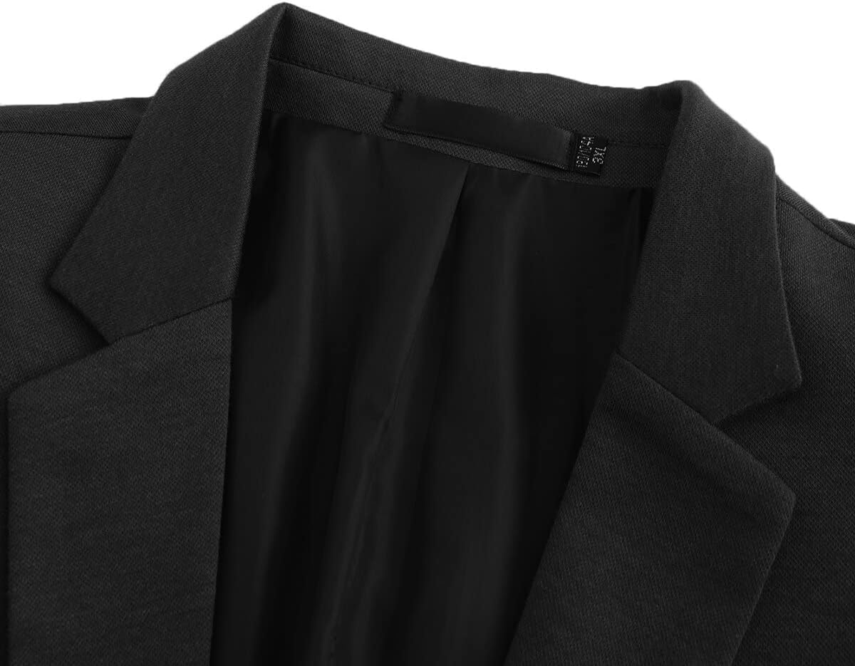 Cloudstyle Men's Suit Jacket One Button Slim Fit Sport Coat Business Daily Blazer - Image 4
