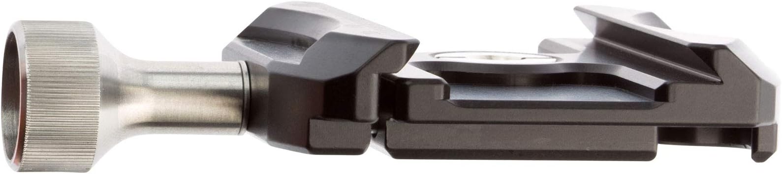 C60 Arca-Swiss Compatible Quick Release Clamp with 1-4 Hardened Thread Insert with Bubble Level