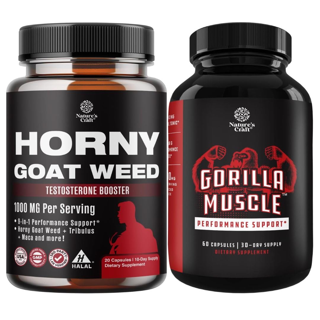 Amazon.com: Bundle of Horny Goat Weed for Men - Extra Strength