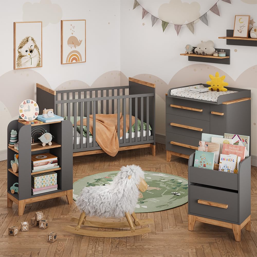 VitaliSpa Fasciatoio Malia Grigio Artisan 98 x 98 cm con cassetti