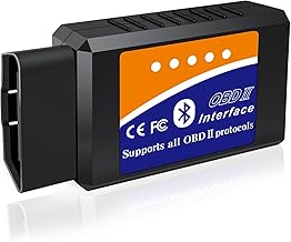 OBD2 Bluetooth Diagnosegerät Scanner Code Leser für Android Windows, Auto Diagnosegerät OBD ODB2 Adapter für OBDII Protokoll Fahrzeuge