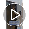 Image of Classic Mosquito Net for Door Fiberglass Magnetic Curtain Auto Closing Insect Screen for All Door Types with Self Adhesive Hook Tape (200X110cms, Grey)