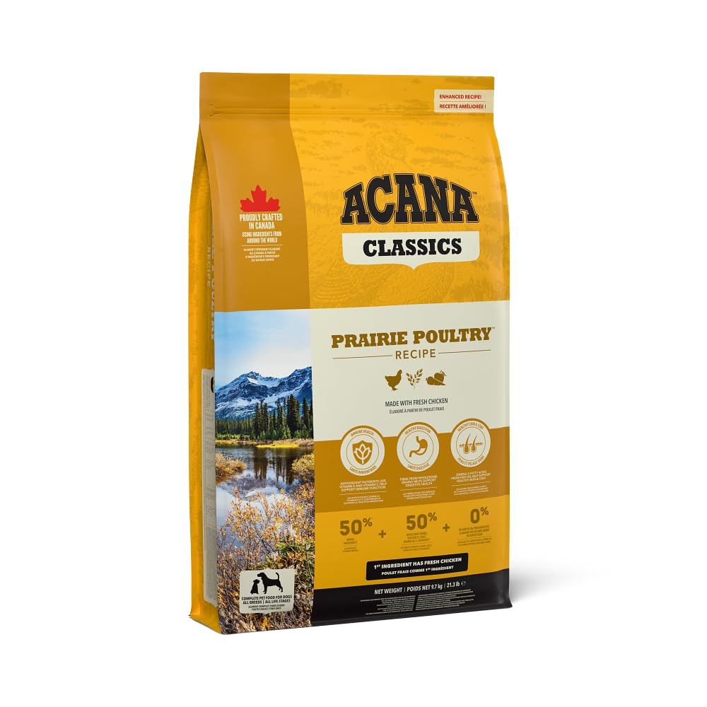 Acana Prairie Poultry comida para perro 17 Kg 1 Saco