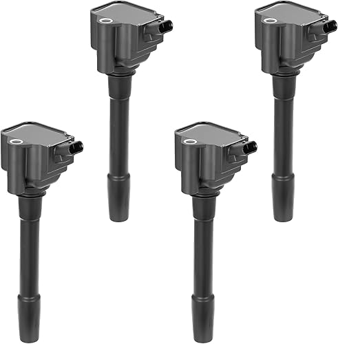 Vista 51 de BDFHYK Paquete de bobinas de encendido UF535 y bujías de iridio 95983 compatibles con Mercedes-Benz C230 C280 CLK350 E350 ML350 SLK280 Dodge