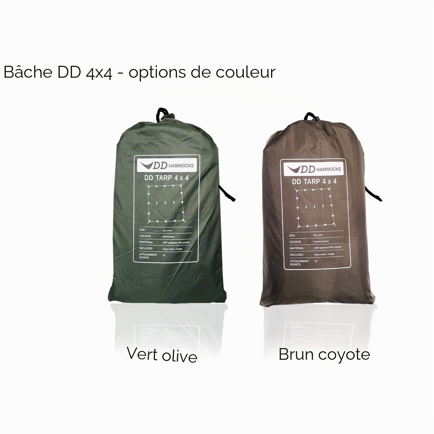 DD Tarp 4x4 – Coyote Brown