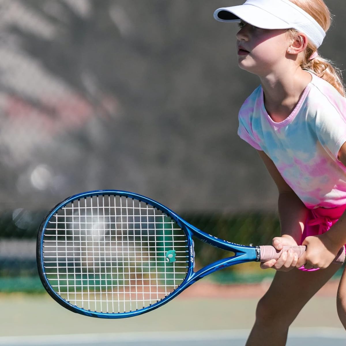 10 Piezas Amortiguador de Silicona para Raqueta de Tenis con Estampado Animal