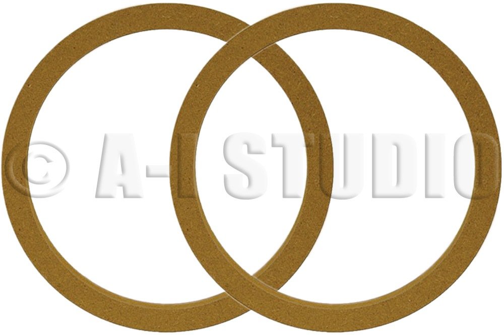 Pair (2) Nippon Ring6.5R MDF 3/4