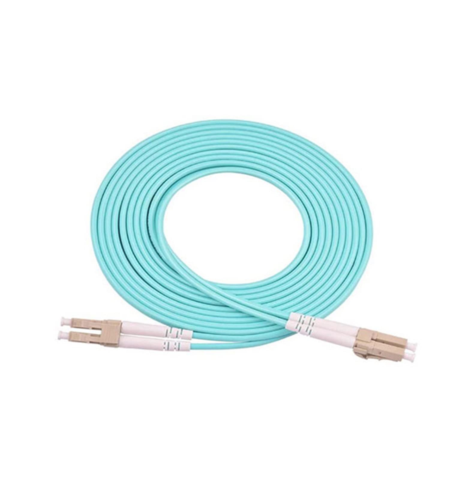 10 pièces 3M professionnel LC/UPC-LC/UPC Duplex 3.0mm multimode OM3 veste cordon de raccordement à fibres optiques