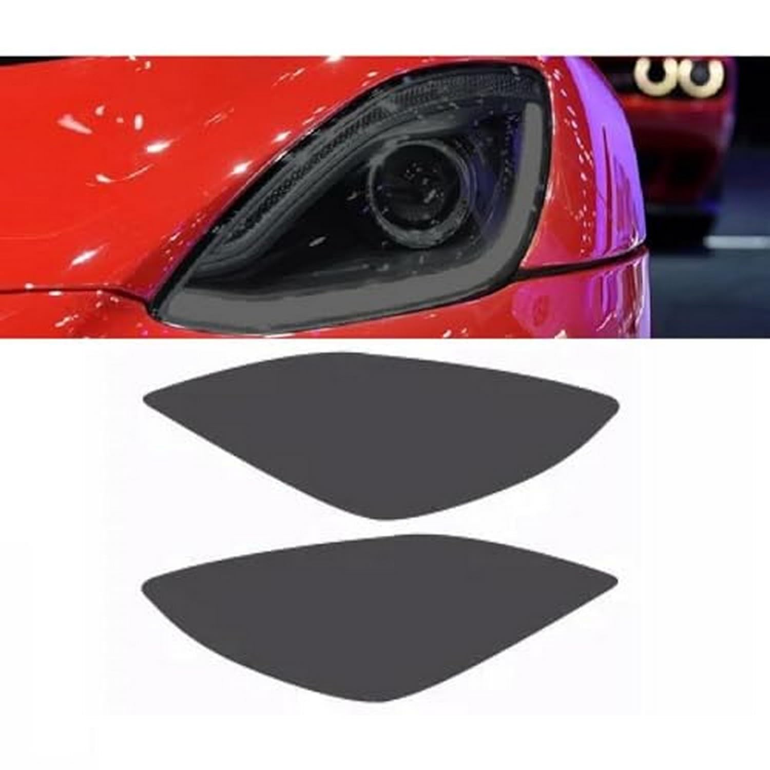 Film de phare extérieur de voiture Dodge Viper pour circuit