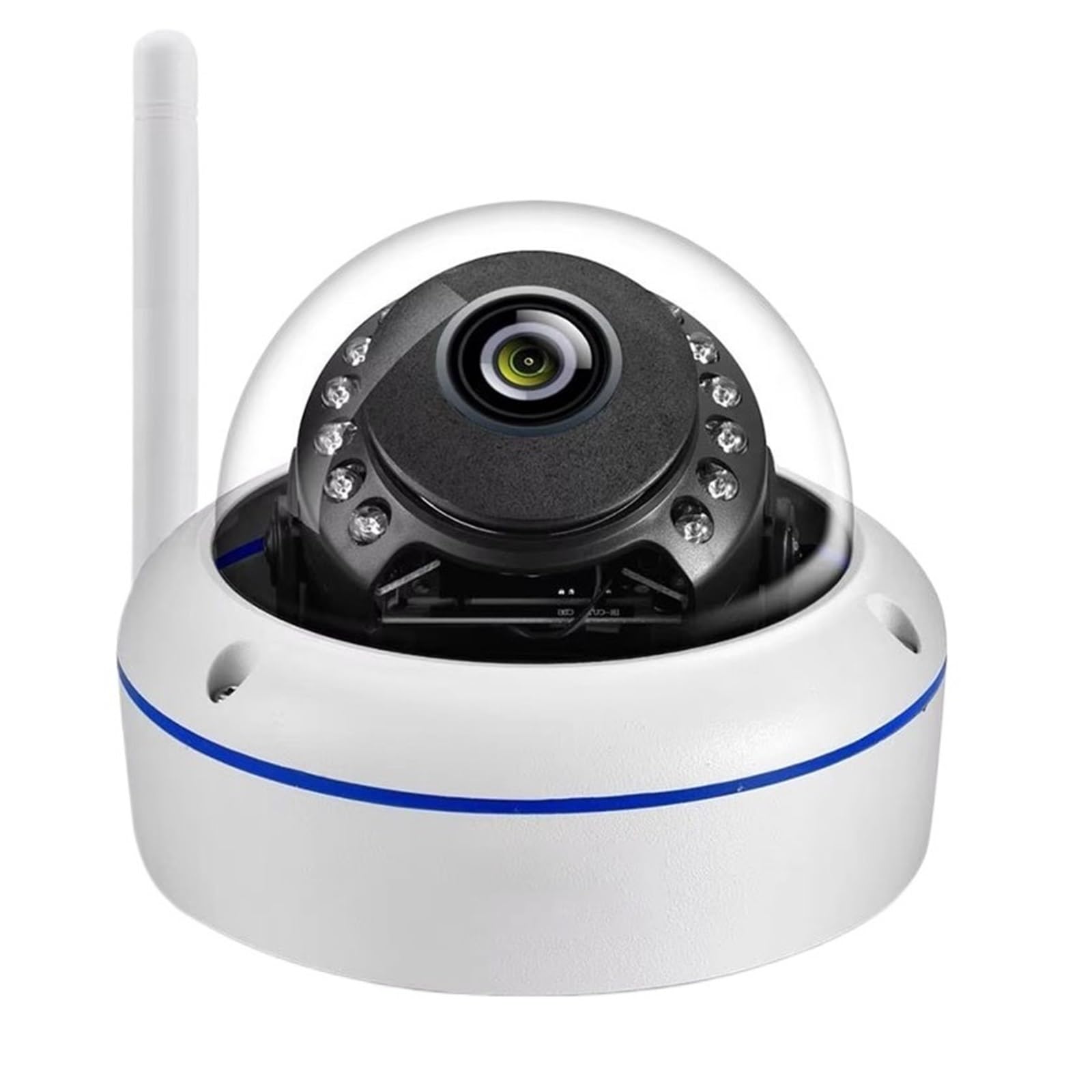 JVDDI 5MP Tuya Smart Life Wifi Security IP Camera External Waterproof Wireless Dome Human Detection CCTV Video Surveillance Cam(5MP NO SD Card)