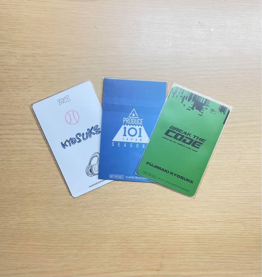 INI 藤牧京介 クリアトレカ セット Amazon.co.jp: INI DROP That 藤牧