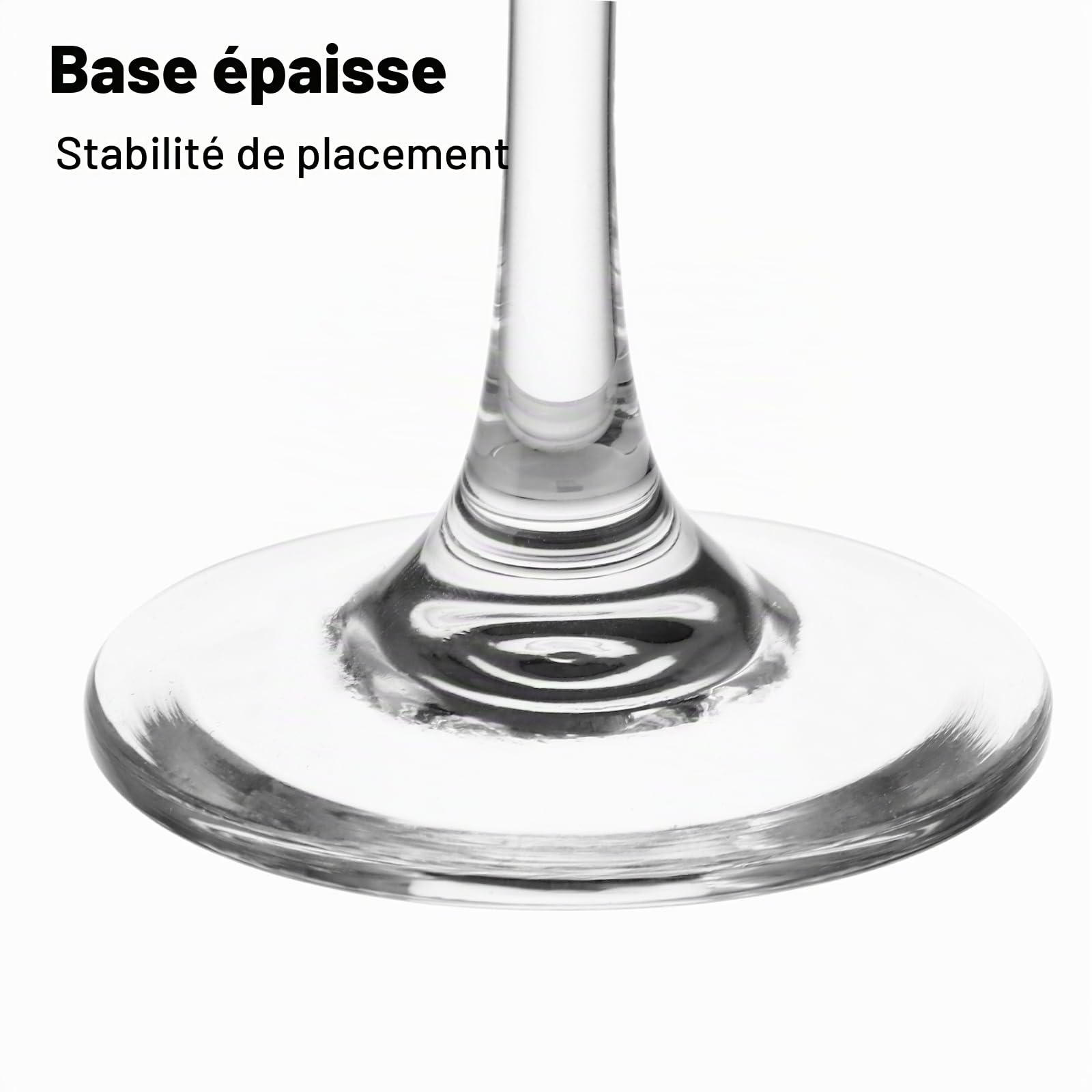 Lot de 6 Verres à Martini - 160 ml - Verres Cosmopolitan - Pour Fête, Maison, Mariages, Dîners