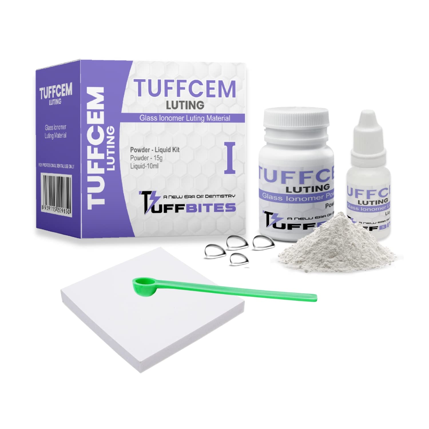 Buy Tuffbites Tuffcem Luting 1 Glass Ionomer Dental Luting Cement
