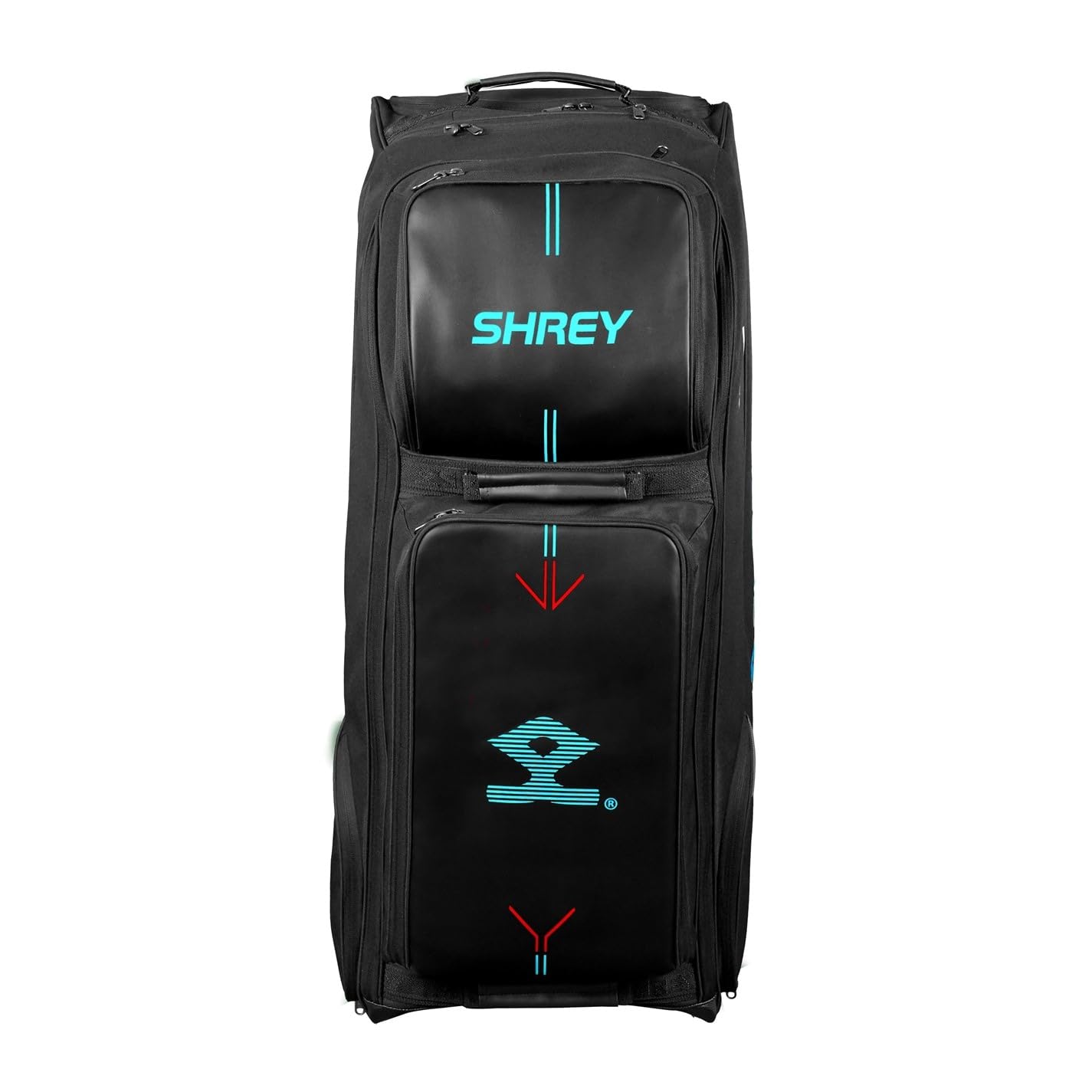 Shrey Meta 150 Wheelie Cricket Bag-Black-image-36