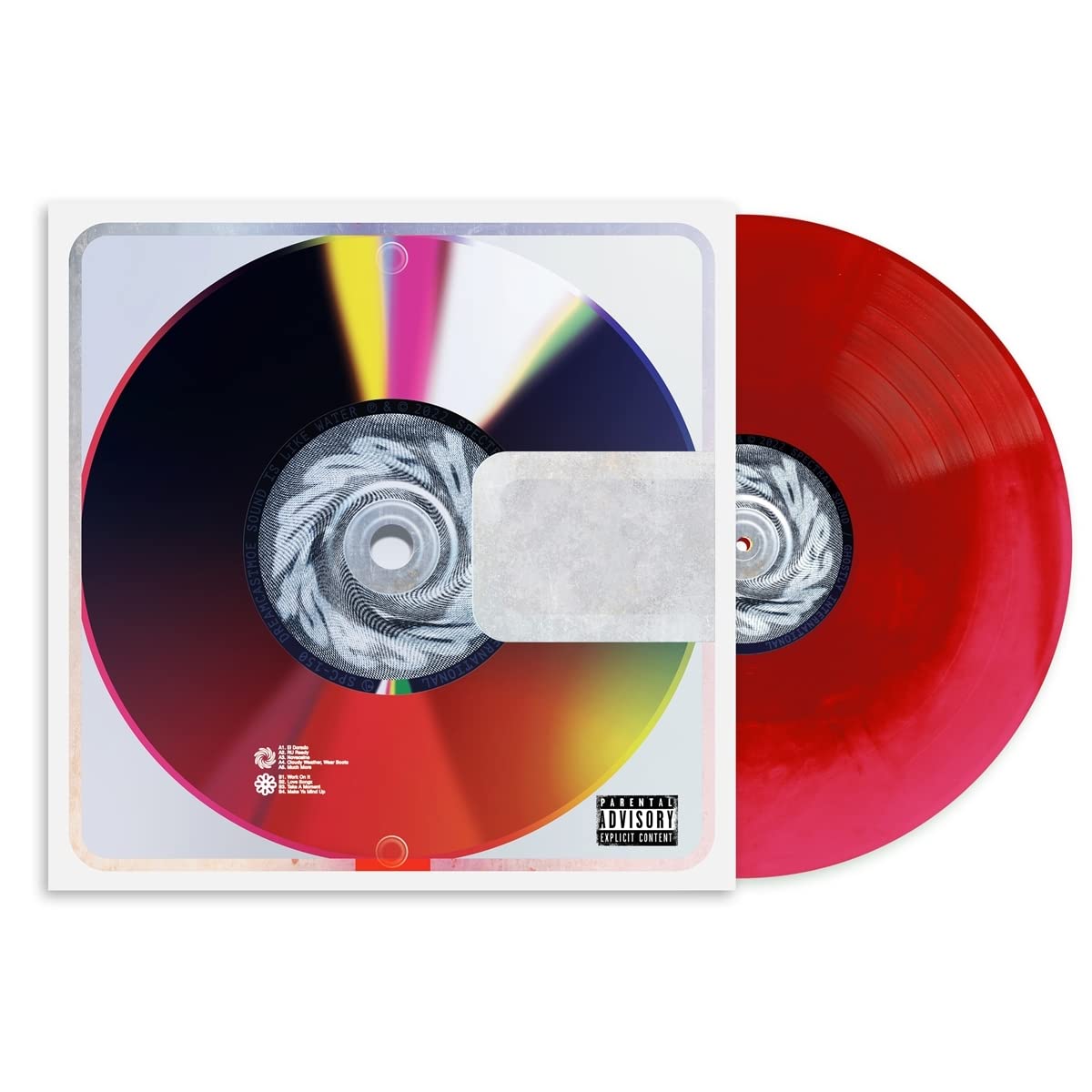 DREAMCASTMOE - Sound Is Like Water - limited red vinyl LP + MP3 download code