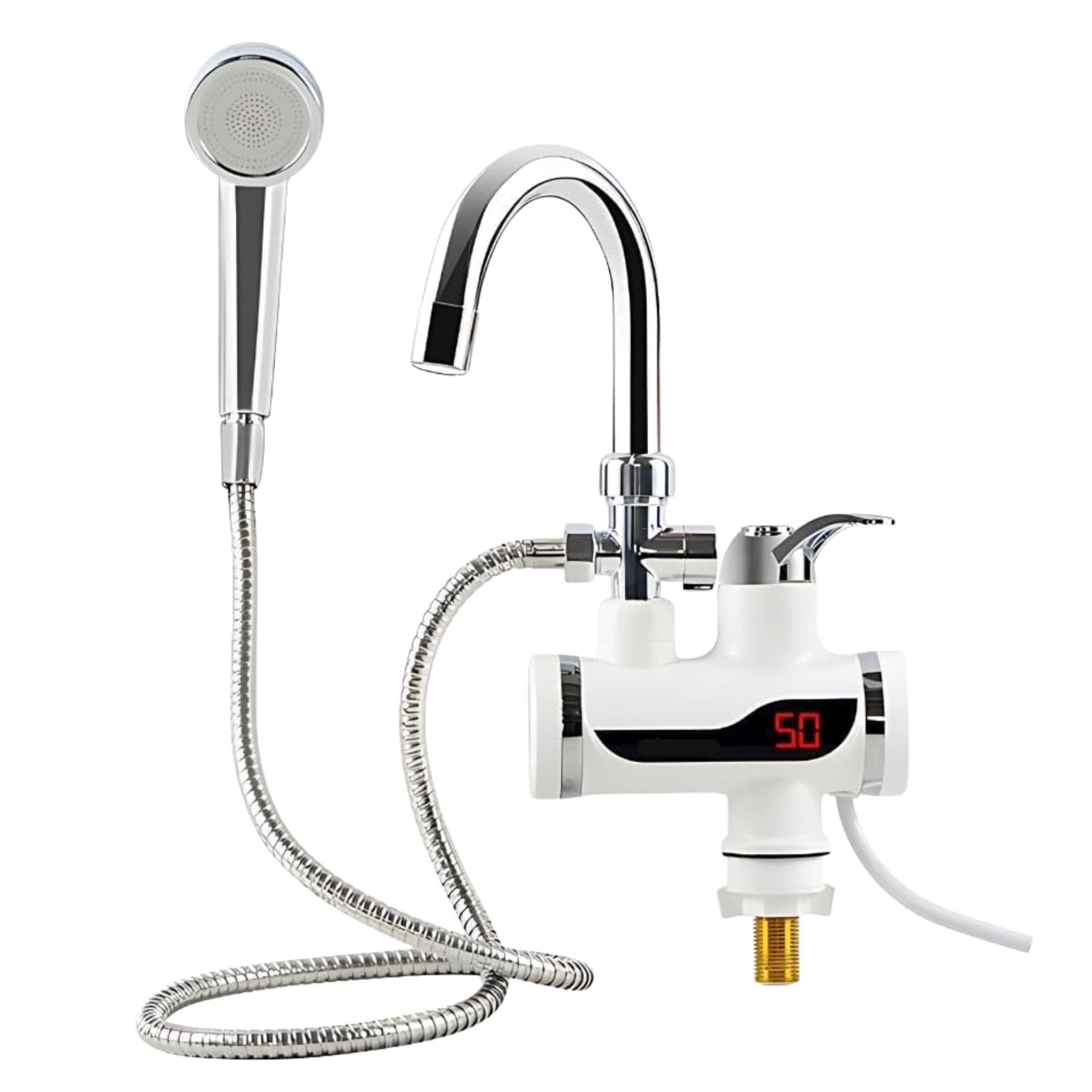 Drumstone 2-in-1 Instant Electric Water Heater with Shower & Faucet, Fast Heating Tap Geyser for Bathroom, Kitchen Sink & Wash Basin, Winter Saving Model with 10+5 Year Warranty.-image-42