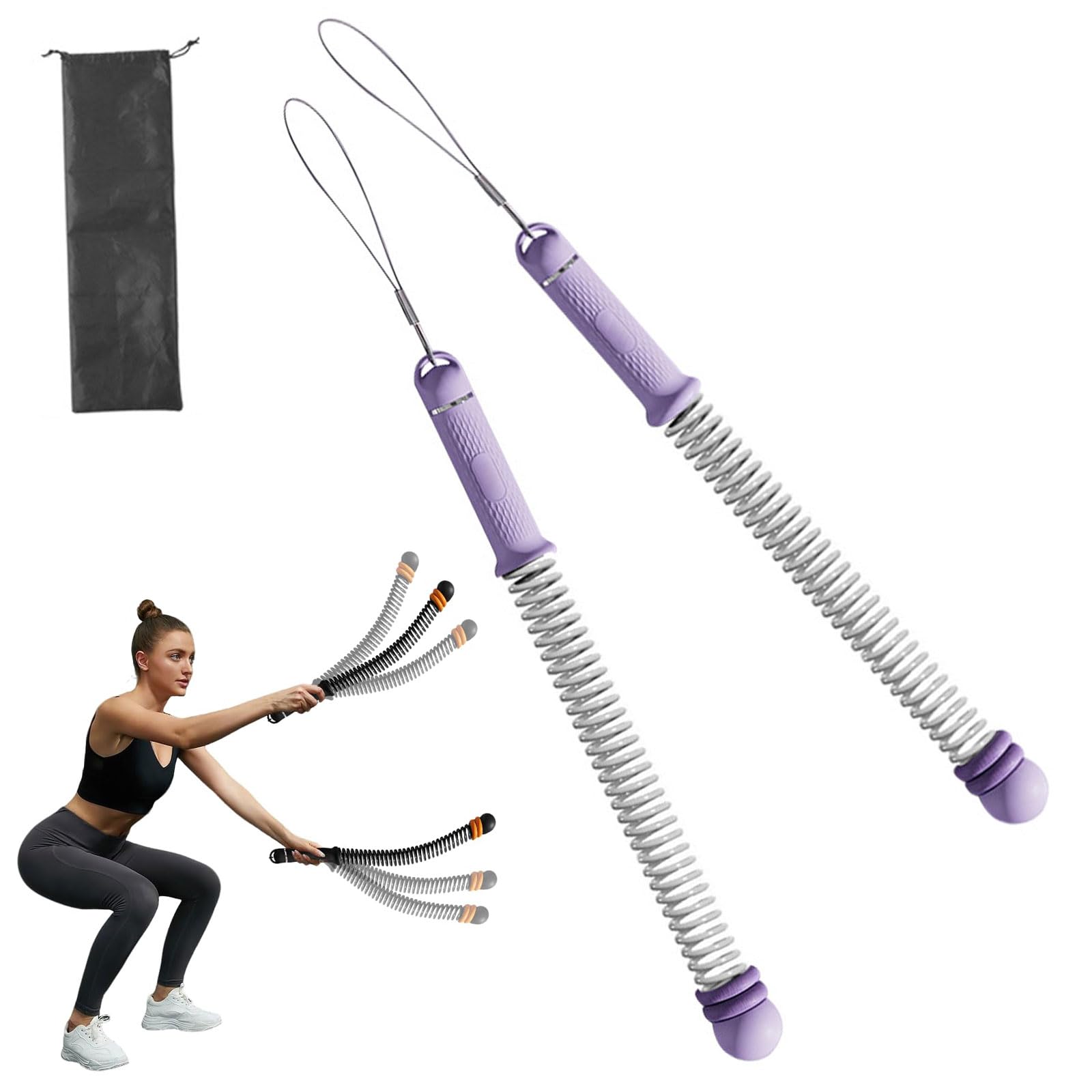 Cuerdas de batalla sin cables para entrenar cardio y quemar grasa en el salón de casa