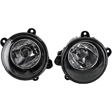 Fog Light Lamp Front for Land Rover Discovery 2003-2004 | 1pair Plastic, 1Pair, OE# 1305200018 1305200019, Direct Fit
