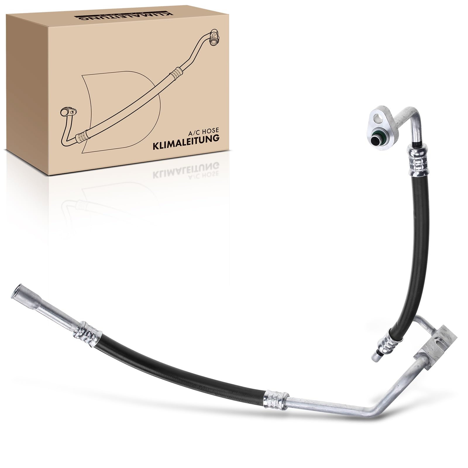 Frankberg Tubo di Carica Refrigerante Compatibile con Fiesta V JD JH 1.4 TDCi Fusion JU 1.4 TDCi Replace# 1315746,1477376