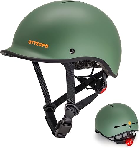 Cascos de bicicleta para adultos, cascos retro adustiables, cascos deportivos ligeros para bicicleta