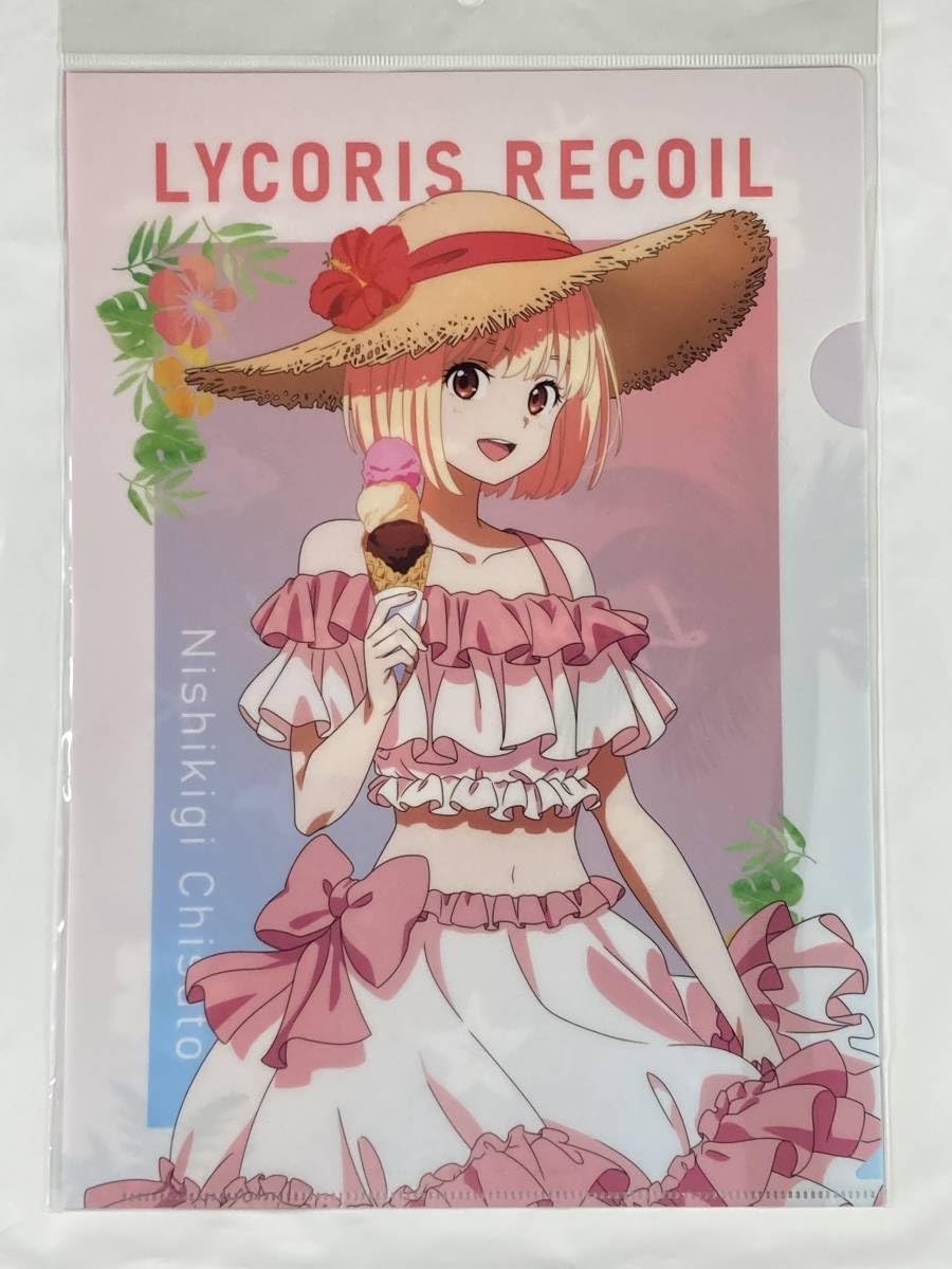 リコリス・リコイル クリアファイル 描き下ろし 錦木千束 井ノ上たきな