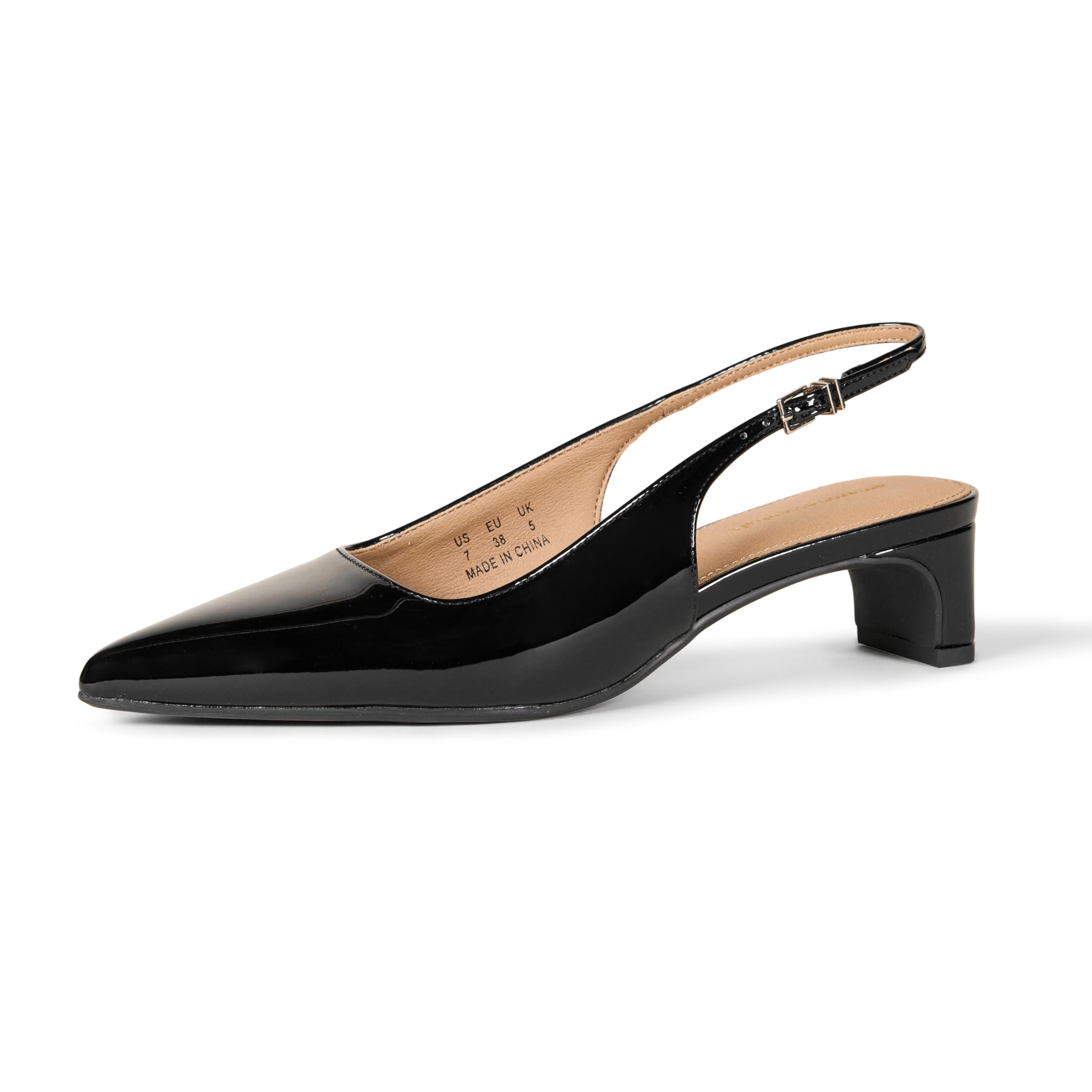 Amazon Essentials Damen Slingback Blockabsatz