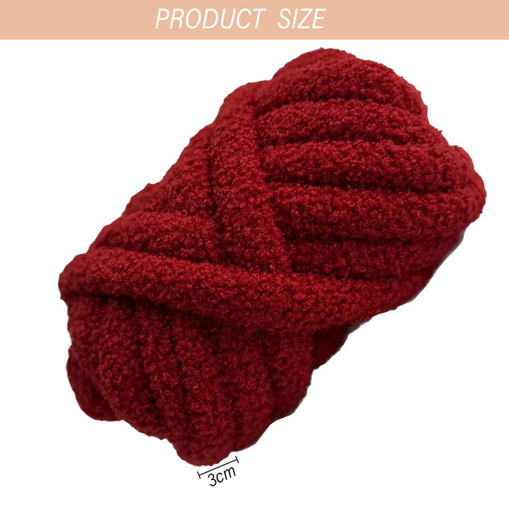 Przędza Teddy 500 g Przędza Chunky do robienia na drutach Gruba przędza do robienia na drutach Kłębek Przędza do Rzęs Do Koszyków, Ręcznie robionych kapeluszy, torebek, szalików, poduszek