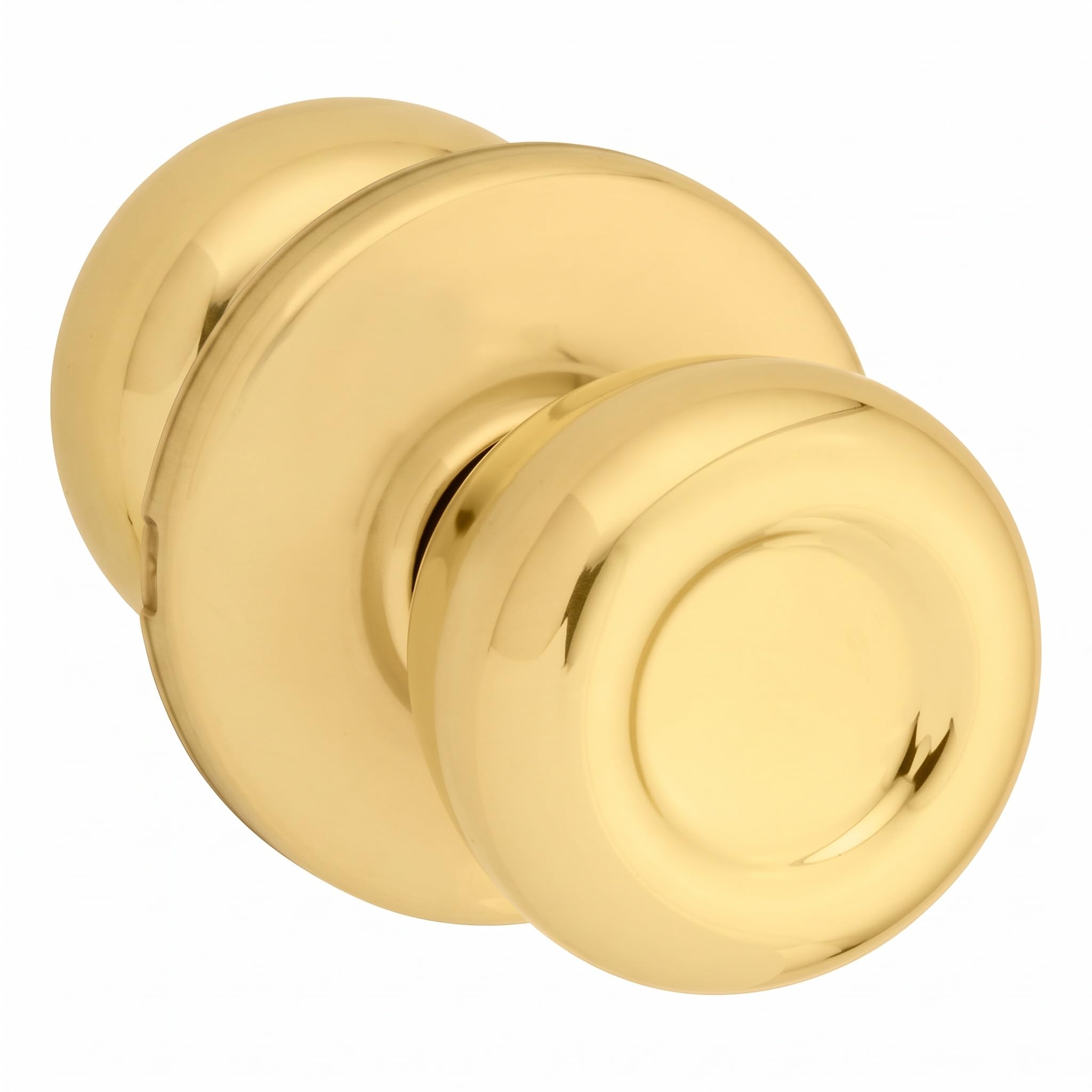 Kwikset Tylo Door Knob - Polished Brass -10 Kwikset Tylo Door Knob - Polished Brass -10