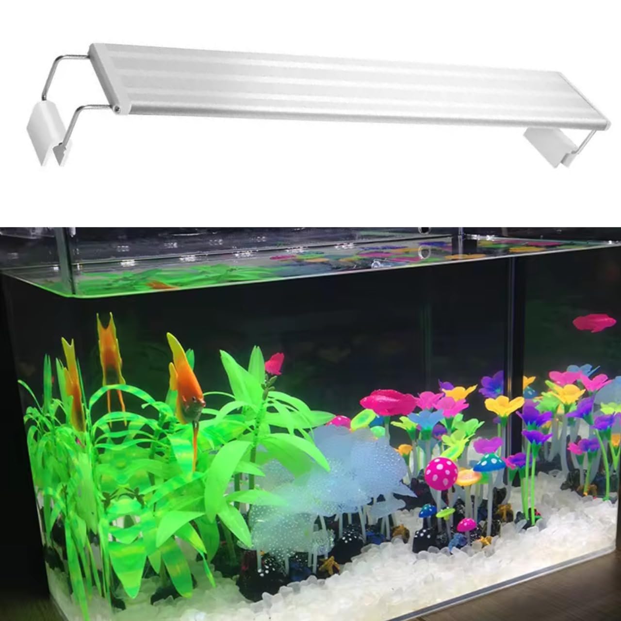 See full amazon price history chart for ANIMAUX (QL-60) 18W Aquarium Light for Fish Tank 2FT (60-70CM) Multi-Color - Aluminum Alloy Shell and EXTENDABLE Brackets | 2FT Fish Tank Light LED Waterproof | for Fish Aquarium Light 2FT and Above ANIMAUX (QL-60) 18W Aquarium Light for Fish Tank 2FT (60-70CM) Multi-Color - Aluminum Alloy Shell and EXTENDABLE Brackets | 2FT Fish Tank Light LED Waterproof | for Fish Aquarium Light 2FT and Above (B0DD47QTFW) Amazon Price History, Amazon Price Tracker