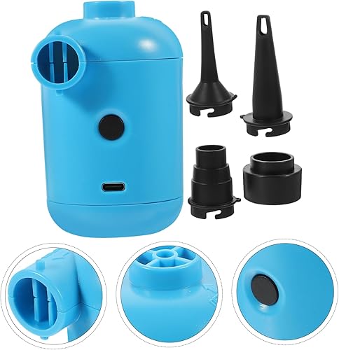 Miniatura 10 de VANZACK 2 Sets Electric Air Pump Household Inflator Toy Gas Pump Portable Tent Outside Tent Electric Home Air Pump Electric Pump Electric Pump for