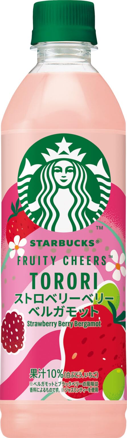 【40本】新作★スタバ TORORI ストロベリーベリーベルガモット500ml Amazon.co.jp: 【販路限定品】スターバックス FRUITY CHEERS TORORI