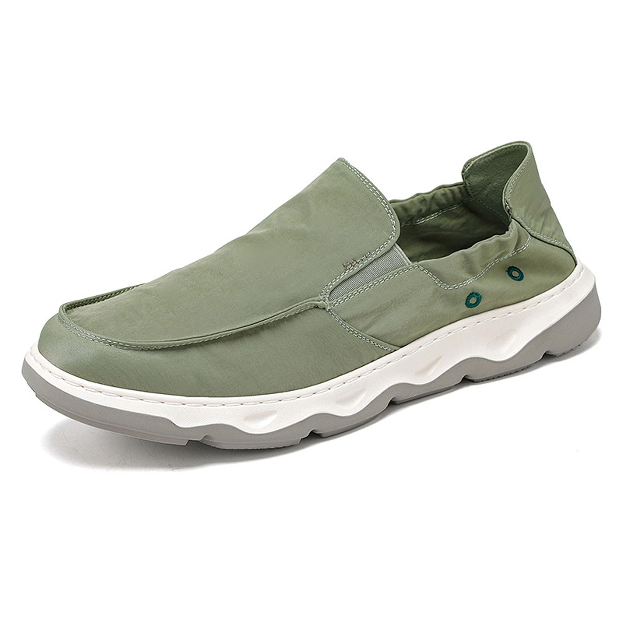 Legou Men's Cloth Shoes Youth Outdoor Sports Casual Ice Cloth Green 7
