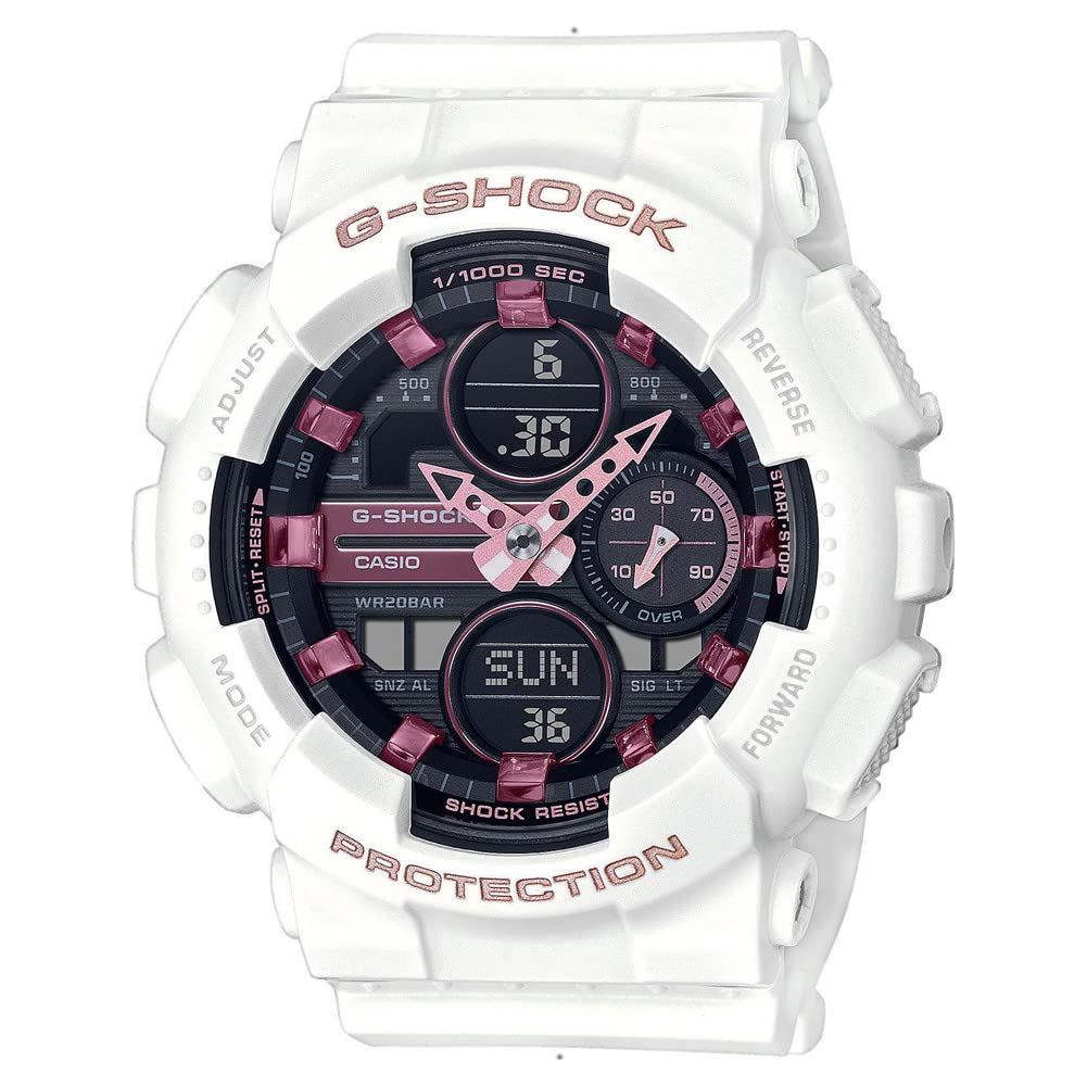 Casio GMA-S140M-7AER G-Shock Analog Digital Watch for Women, White