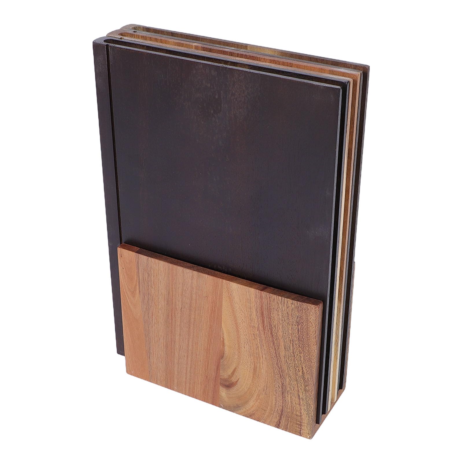Juego de Tablas de Cortar, Tablas de Cortar de Madera con Soporte de Madera, Juego de 3 de Cocina Grandes para Carne, Frutas, Verduras, Queso, para Servir para Cocineros Caseros