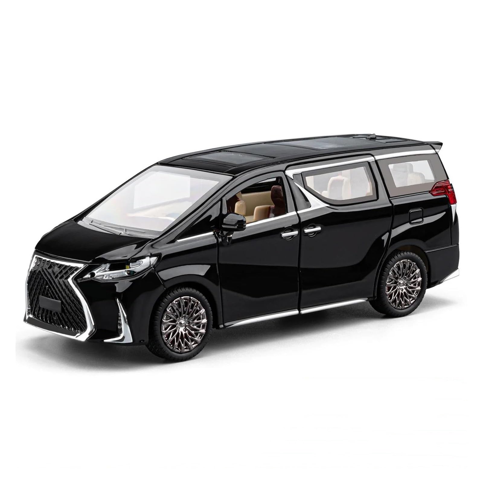 BANKOTO Diecast Car For Lexus LM300h Diecast Model Car Collectible