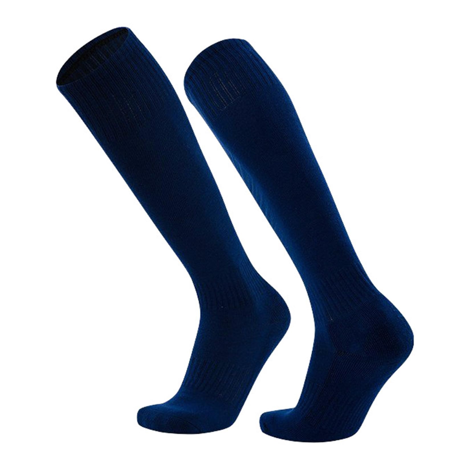 Medias para mujer, calcetines de fútbol para mujeres, hombres, niños y niñas, calcetines de béisbol, prácticos, color sólido, calcetines atléticos, hasta las rodillas